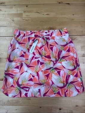 Chico's Zenergy UPF Neema Lily Skort Pink Coral Size 00 US 2 Pockets